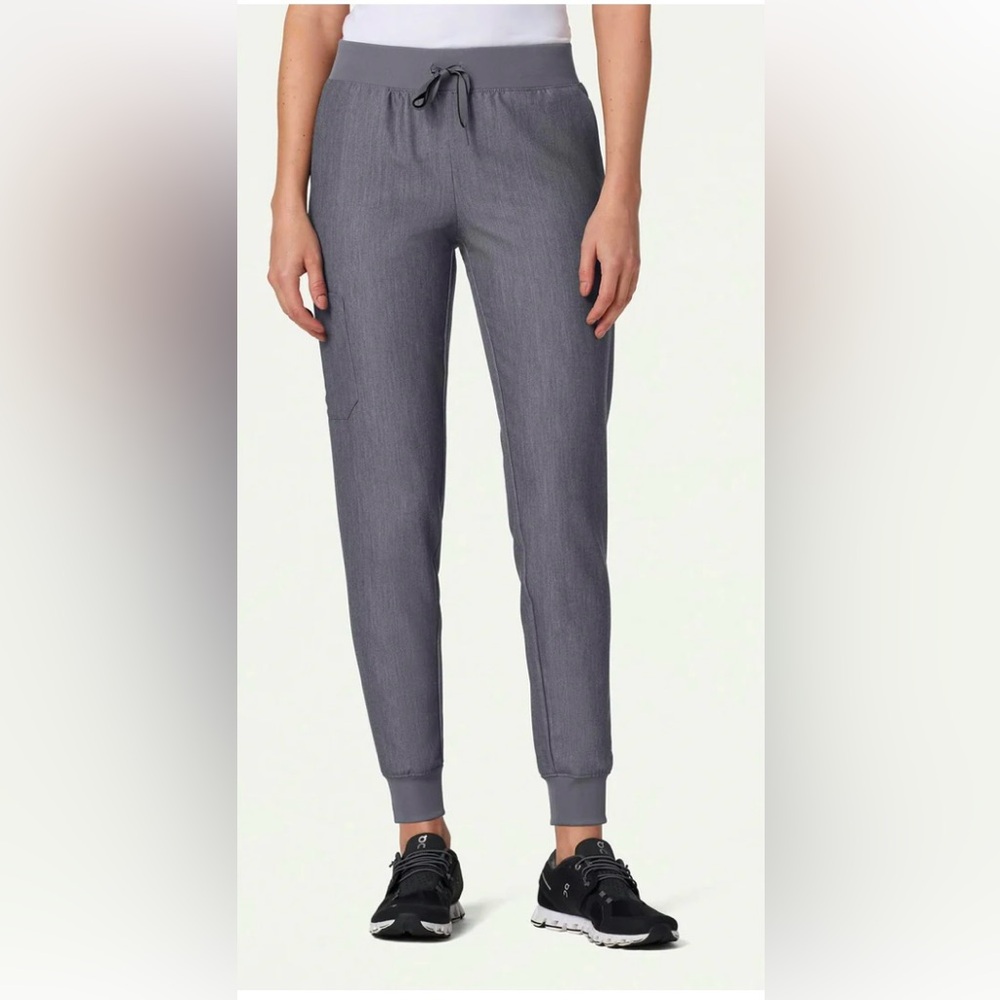 Jaanuu Silex Slim Knit-Waist Scrub Jogger